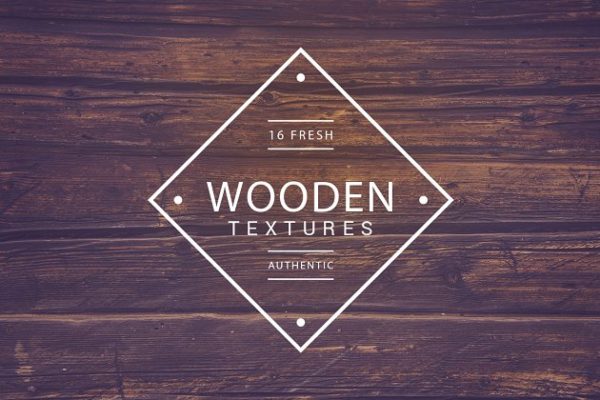16款古典朴实木纹背景 16 Wooden Background Textures Pack