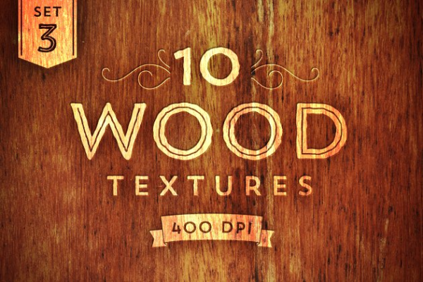 10款真实木纹纹理v3 10 Wood Textures – Set 3