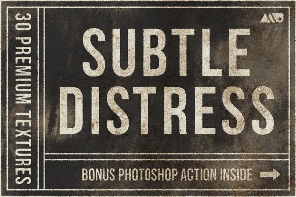 细微噪点旧式印刷纯手工纹理汇总 Subtle Distress Texture Pack