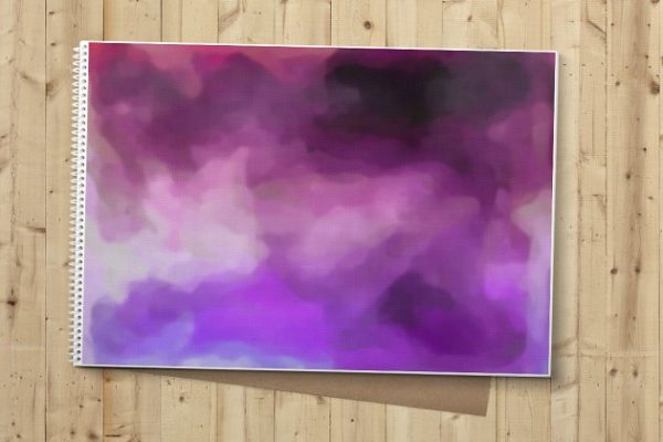 25个水彩晕染背景纹理 25 Watercolor Textures