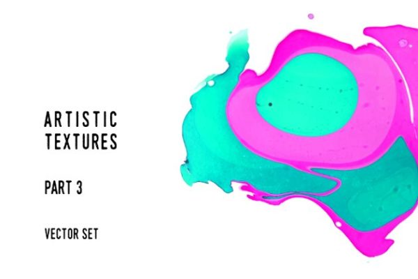 时尚抽象大理石材质颜料纹理 Artistic textures. Part 3