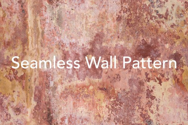 高分辨率无缝粉红色砖墙纹理 Tileable Seamless Pink Wall Texture