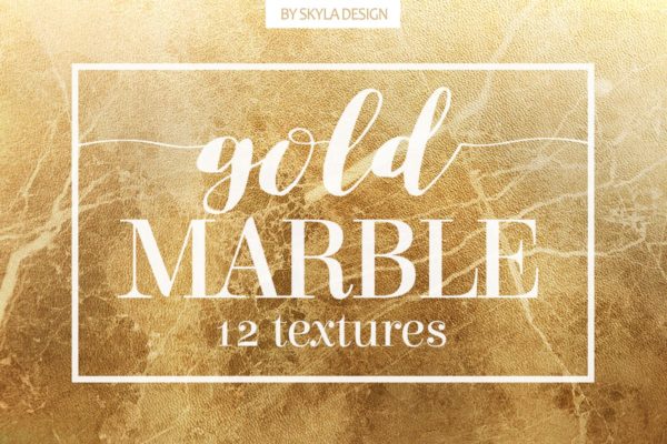 奢华金色大理石材质纹理图案素材 Gold marble texture patterns