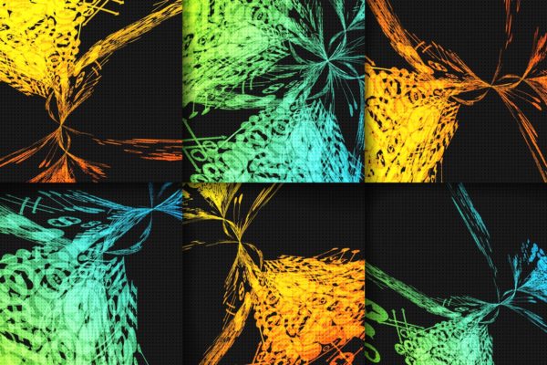 一组抽象背景  Abstract backgrounds