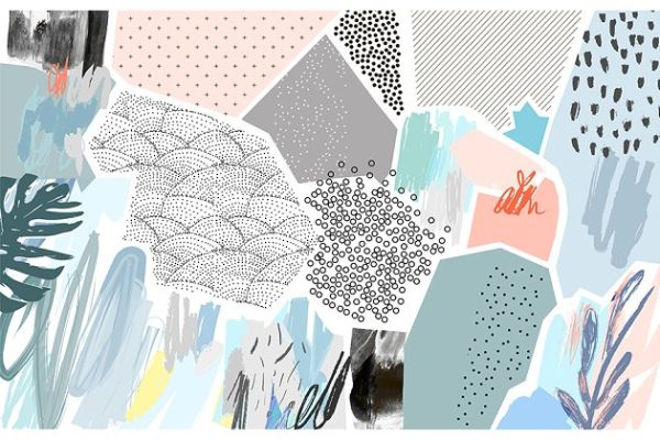 创意艺术图案纹理素材精选 Lightness. AI | PDF | JPEG + bonus