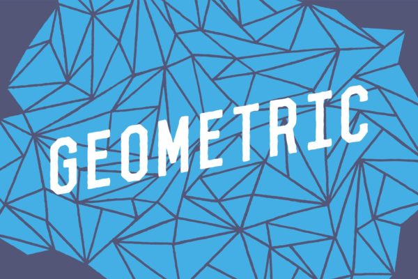 现代立体主义艺术抽象几何插图 Abstract Geometric Illustrations