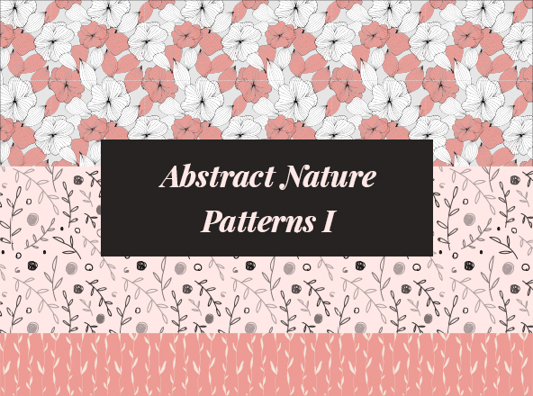 抽象大自然元素图案纹理素材精选素材 Abstract Nature Patterns