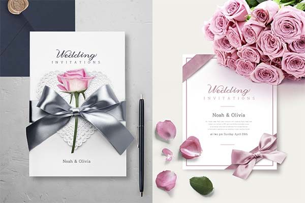 漂亮的三八节情人节礼物海报创意PSD模板