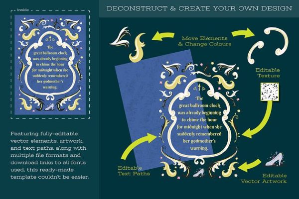 哑剧活动演出宣传海报设计模板 Pantomime Flyer Template