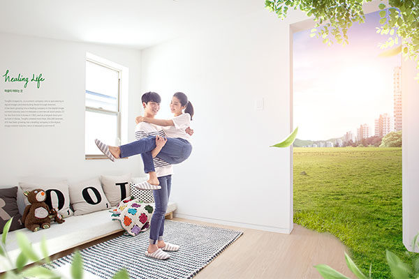 甜蜜生活创意广告海报设计素材