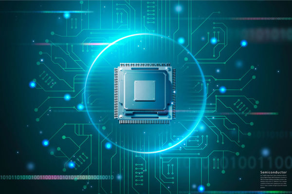 半导体芯片科技创新海报psd模板