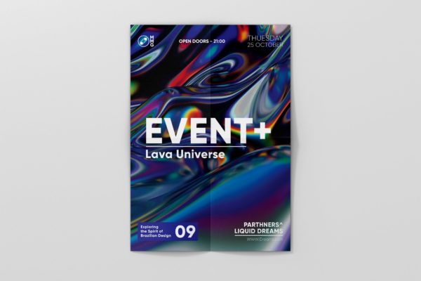 艺术活动推广海报传单设计模板 Art Event Flyer Template
