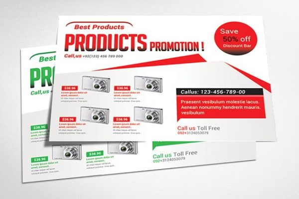 经典3C产品促销特卖传单模板 Product Promotion Flyer Templates