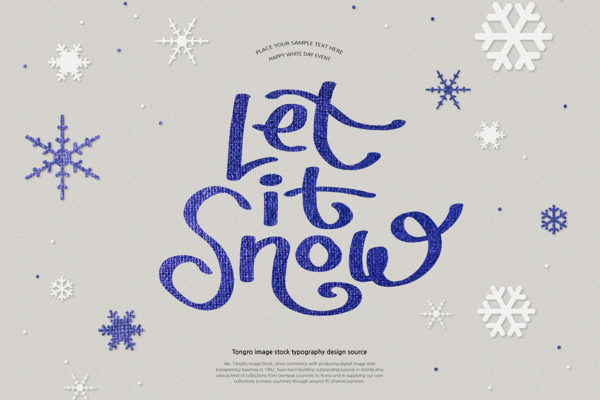 冬季雪花元素多用途图片psd素材