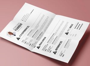 好用的个人高端简历设计模版[PSD,EPS]