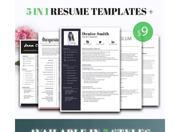 高端个人简历设计模板