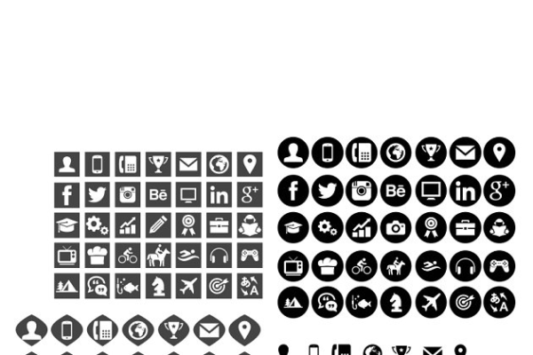 三合一经典排版高端简历设计模板 Modern 3 in 1 photo Word resume