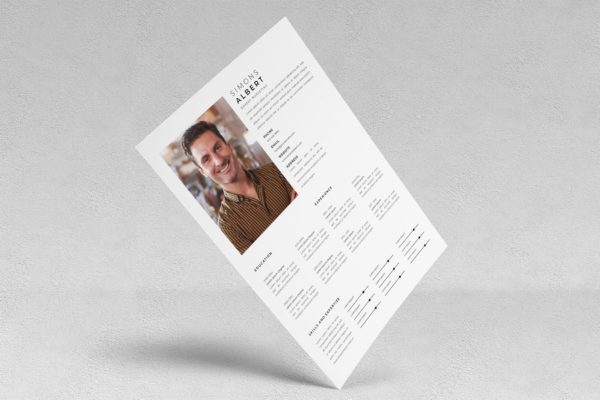 实用个人高端简历设计模板推荐v13 Resume Vol.13