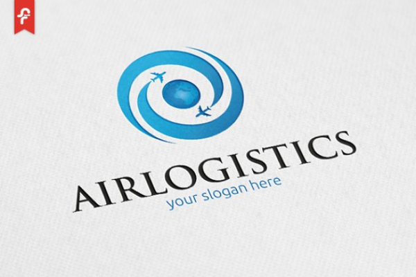 航空运输主题Logo设计模板精选 Air Logistics Logo