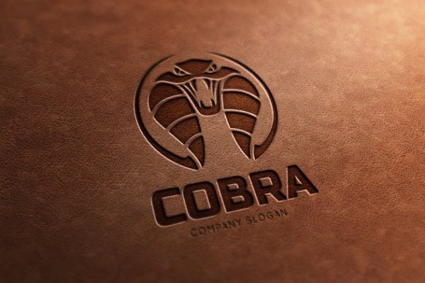 眼镜蛇图形Logo设计模板精选 Cobra Snake Logo