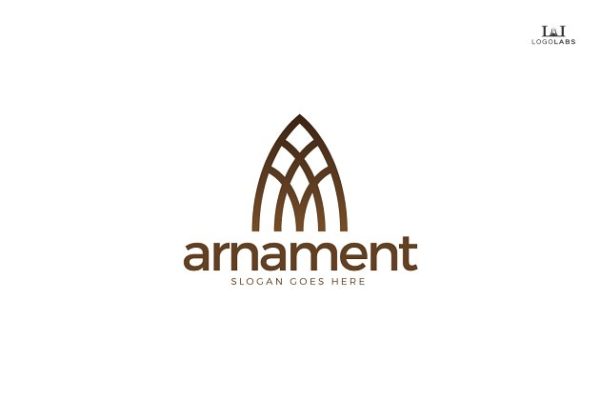 创意字母Logo设计模板精选系列之字母A Arnament – Classy Letter A Logo
