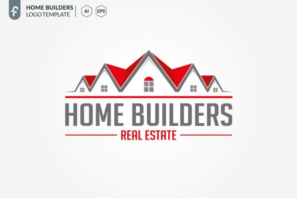 建筑主题Logo设计模板精选 Home Builders Logo