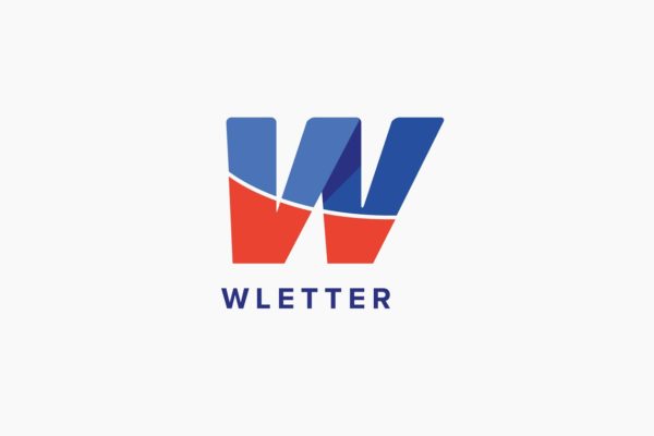 创意字母Logo设计模板精选系列之字母W W Letter Logo Template