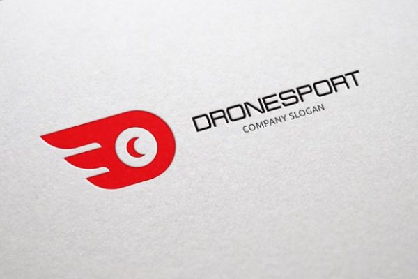 运动主题Logo设计模板精选 Drone Sport