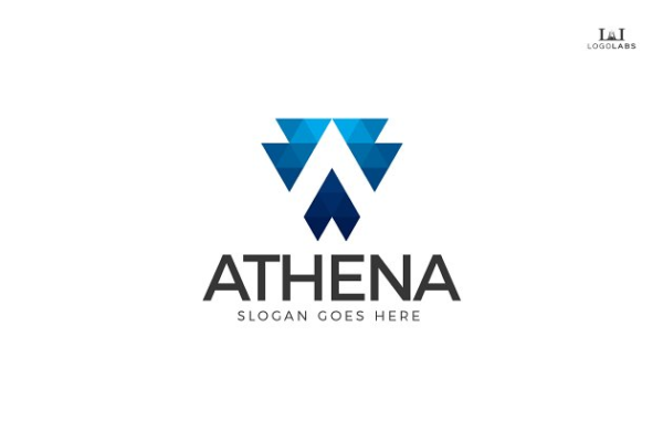 创意字母Logo设计模板精选系列之字母A Letter A Logo