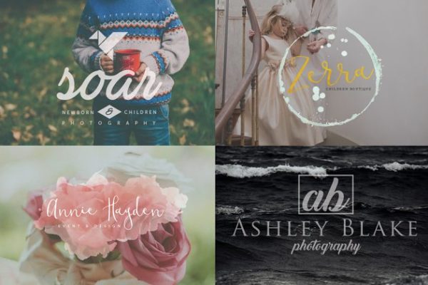 英文手绘字体Logo汇总7 Logo Set 7