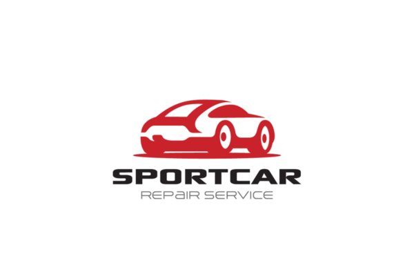汽车汽修服务品牌Logo设计模板精选 Logo Car Auto Vehicle Sport Race Repair Rental