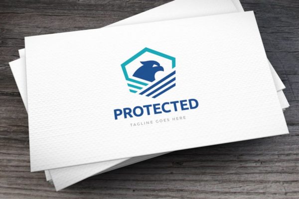 安全防护行业品牌Logo设计模板精选 Protected Logo Template