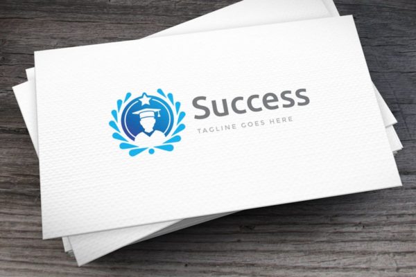 成功考试培训主题Logo设计模板精选 Success Logo Template