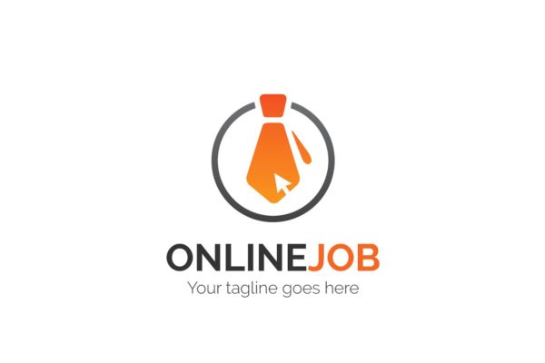 线上职场招聘网站Logo设计模板精选 Online Job Logo