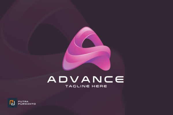 字母A图形Logo设计模板精选 Advance / Letter A – Logo Template