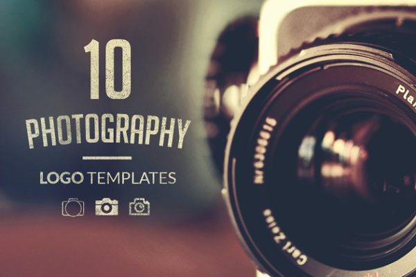 10款摄影照相相关主题的Logo设计模板 10 Photography Logo Templates