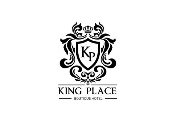 国王广场酒店Logo设计模板精选  King Place Hotel Logo