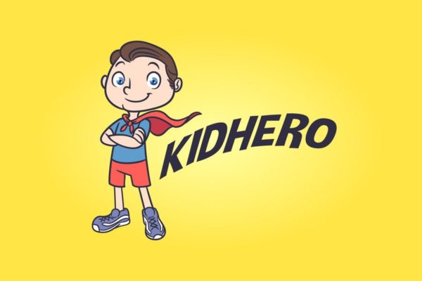 儿童超级英雄形象Logo设计模板 Kid Hero – Superhero Mascot Logo