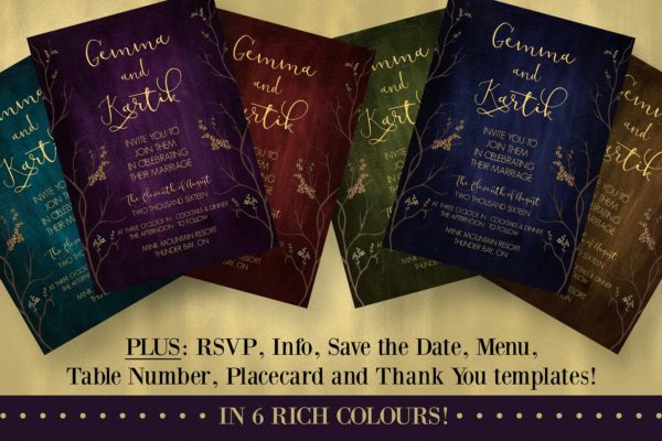 皇家婚礼设计物料素材汇总 The Royal Wedding Suite