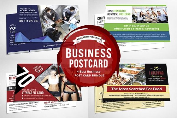 多用途明信片设计模板汇总 Multipurpose Postcard Bundle