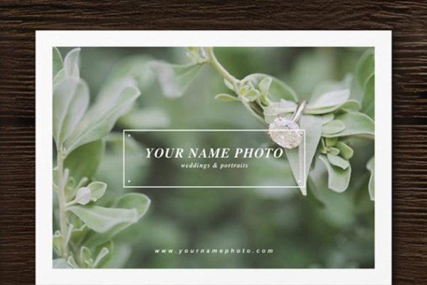 可印刷发行的邀请函制作模板  Print Release Template