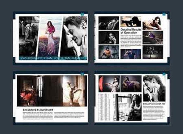 一套实用的企业或产品画册模版[Ai,indd]