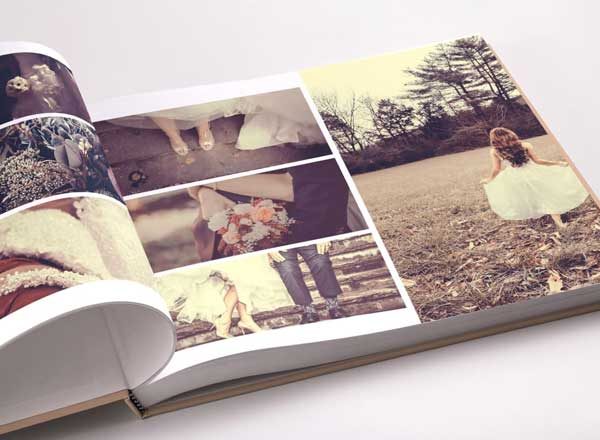 情人婚纱照画册设计模板 Love, Free InDesign Photo Album Template