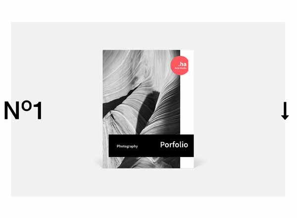 静谧黑白格调摄影类画册打包[indd]