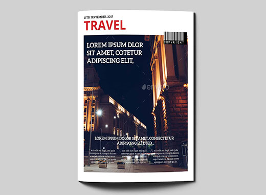 14页旅游类杂志模板Travel Magazine[indd]