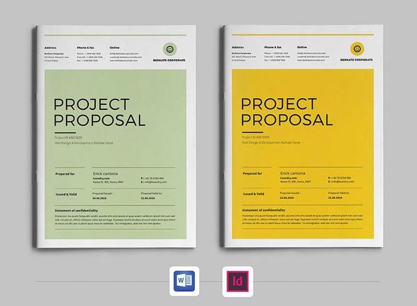 一款浅色系创意简洁画册[DOC, INDD]