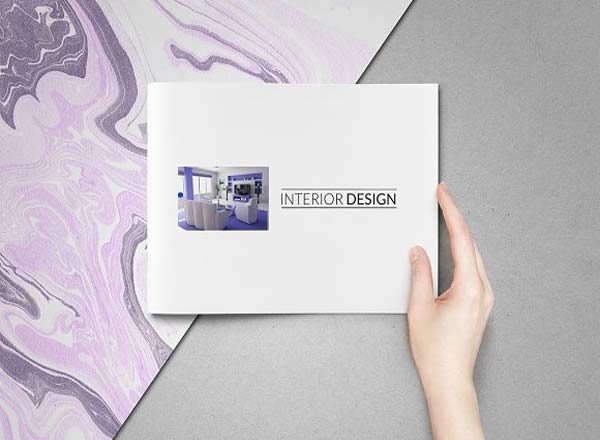 简约的家居产品画册设计模板