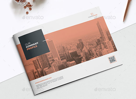 现代&创意的公司介绍及环境杂志模板[indd]