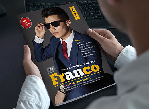 30页时尚的旅行、投资组合杂志模板[indd]