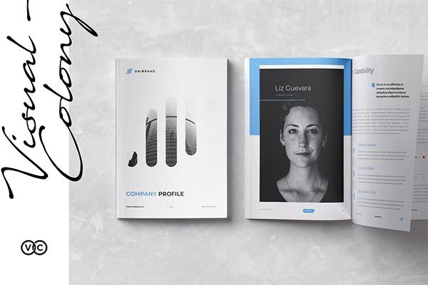 20P高端时尚简约的品牌手册楼书画册杂志设计模板精选